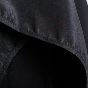 Cape de coiffure noire portable, écologique, en polyester/nylon, résistante à l'eau, pour salon de coiffure - Product Image 3