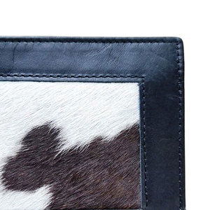 กระเป๋าสตางค์หนังวัวแท้สำหรับผู้ชายกระเป๋าสตางค์หนังวัวบางทำด้วยมือกระเป๋าสตางค์หนังทนทานแบบพรีเมียม - Product Image 6