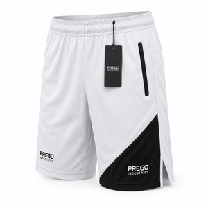 Shorts de sport pour hommes, légers, à séchage rapide, respirants, écologiques, anti-plis, avec taille élastique en dentelle, pour la course à pied, la gym et le fitness - Product Image 3