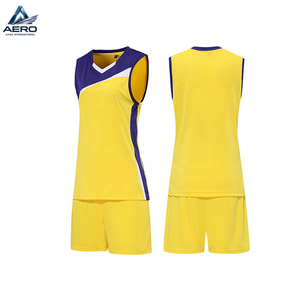 Professional Sublimation <b>Volleyball</b> Uniform with Custom Design 100% Polyester Quick Dry <b>Volleyball</b> Jersey & Short <b>Set</b> - Product Image 1