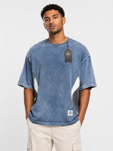 T-shirt personnalisé pour homme, 200 grammes, 100% coton, uni, écologique, tricoté, séchage rapide, coupe classique, lavage à l'acide, streetwear, col rond - Product Image 1
