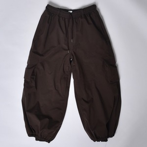 Pantalon de snowboard de haute qualité, grande taille, coupe ample, style cargo, fermeture éclair, poignets élastiques, coupe ample, imperméable, respirant, coupe-vent - Product Image 1