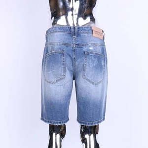 Shorts en jean respirants brodés pour garçons, en coton premium, confortables, décontractés, mode estivale, fabrication au Bangladesh - Product Image 6
