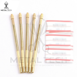 Lot de 3 aiguilles de ventilation en laiton pour la pose d'extensions capillaires et la fabrication de perruques en dentelle – Outil professionnel - Product Image 5