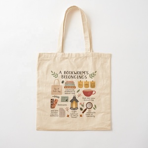 Wholesale Custom Printed <b>Large</b> <b>Canvas</b> Tote <b>Bags</b> Shopping <b>Bags</b> Women Crossbody <b>Bags</b> with Zipper and Pockets - Product Image 5