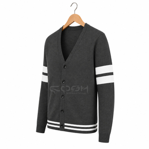 Nouveau cardigan en maille à boutonnage simple avec logo personnalisé Cosh International pour sororité, petit pull, veste pour femme - Product Image 3