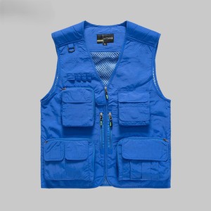 Chaleco de Trabajo Reflectante de Alta Visibilidad Unisex con Logotipo Personalizado, Múltiples Bolsillos, Transpirable, de Algodón, Ropa de Trabajo de Seguridad - Product Image 1