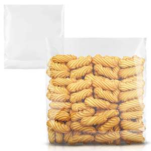 Paquete 500 bolsas de polietileno transparentes ultra gruesas de 6 Mil 12x12 almacenamiento multipropósito superior abierto para necesidades de salud de servicio de alimentos industriales para - Product Image 1