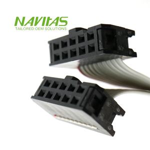 Conjunto de cable de cinta eléctrica IDC de 10 pines personalizado Arnés de cables de paso de 2,54mm - Product Image 3