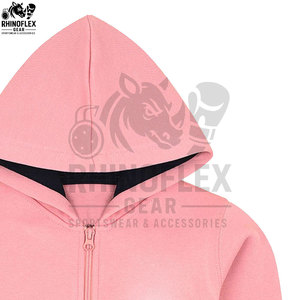 Zipper Hoodie For Street Wear For Men Women Super Soft <b>Thick</b> <b>Fleece</b> Zipper Hoodies Heavy Terry Zipper Hoodie Oversize Full ZIP - Product Image 3