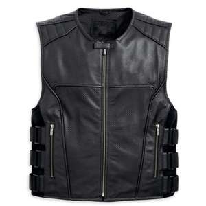 Moto เสื้อกั๊กหนังแท้สำหรับผู้ชาย, เสื้อกั๊กหนังแท้สำหรับผู้ชายเสื้อสำหรับนักขี่มอเตอร์ไซค์ - Product Image 3