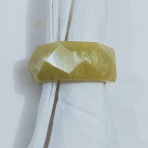 Anillo para Servilletas de Resina Hexagonal, Decoración de Mesa Moderna Hecha a Mano, Adorno Elegante para Hogares Modernos - Product Image 4
