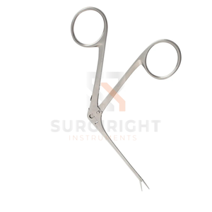 Pinces à sertir House Alligator 130 mm en acier inoxydable, instrument otologique pour le sertissage de prothèses du conduit auditif par SurgiRight - Product Image 5