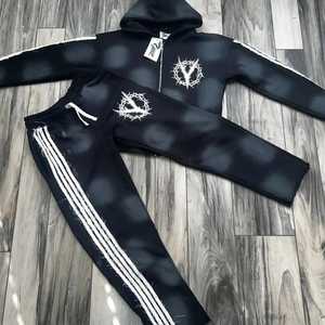 Ensemble sweat-shirt et pantalon de survêtement pour homme KERNEL APPAREL, coupe classique, hiver, décontracté, écologique, léger, 100% coton, taille élastique - Product Image 4