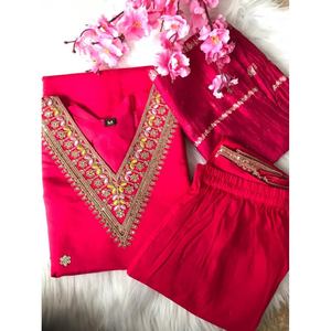 ผ้าไหมปักลายพื้นด้านล่างสุดหรูดูปองต้าแรนี - Product Image 6