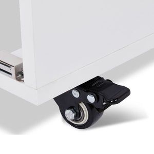 Foldable <b>Manicure</b> <b>Table</b> for Beauty Salon Electric Dust Collector with Lockable Wheels and Wrist Cushion Drawers Cabinet - Product Image 6