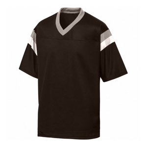 Maillot de football pour homme en polyester respirant à manches courtes et col en V bleu royal, coupe classique, toutes saisons, impression sublimée - Product Image 6