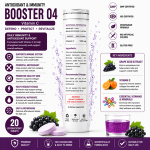 Immunity Enhancing Antioxidant Effervescent Tablet 04 Dietary <b>Supplement</b> for OEM Private Label Supply - Product Image 2