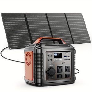 Generador Solar Portátil, Estación de Energía Solar, Batería Recargable, Fuente de Energía de Respaldo para Viajes y Campamentos al Aire Libre - Product Image 4