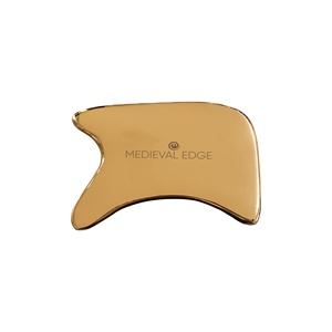 Premium Kansa R-Sha Masseur Facial Gua Sha Original Indian Factory Skin Radiance Tool pour la réduction des rides Soulagement du stress - Product Image 1