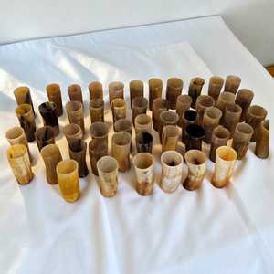 Tasse rustique en corne de viking, sculptée à la main, en corne de bœuf, à prix abordable - Product Image 1