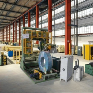 Wood Packaging Coil <b>Stretch</b> Electric Wrapping <b>Machine</b> PLC Controlled Automatic Motor Gear Easy to Operate 230V - Product Image 1