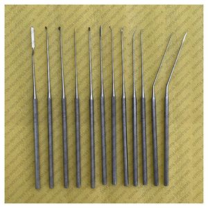 Meilleures ventes : Kit de micro-reposoirs pour oreille Shea, 12 pièces, instruments de microchirurgie ORL, ensemble manuel d'otologie et de chirurgie ORL, CE ISO - Product Image 6