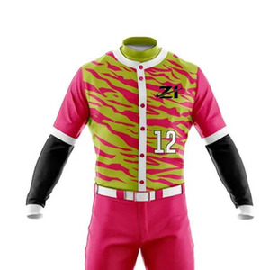 Maillot de baseball fourni directement par l'usine, meilleur prix, uniforme d'équipe, prix de gros - Product Image 4