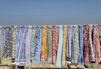 Selendang Pantai Mandala Motif Boho Digital Print Bahan Katun untuk Musim Panas, Bikini, Sarung, dan Handuk