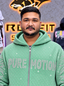 Sweat à capuche zippé personnalisé pour homme, motif menthe et strass, style streetwear, en molleton oversize, entièrement zippé, avec étiquette personnalisée, vêtement d'hiver - Product Image 4