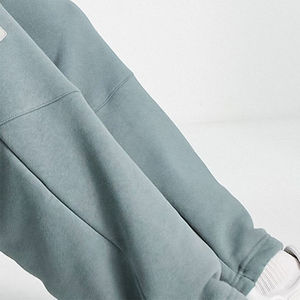 Conjunto Deportivo de Invierno para Hombre, 2026, Alta Calidad, Grueso, 100% Poliéster, Felpa, Casual, Liso, al por Mayor - Product Image 6