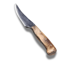 Handmade Damascus Steel Hunting Camping Knife Wooden Handle Multi-functional Outdoor Tool <b>Drop</b> Point Blade for USA Europe - Product Image 1