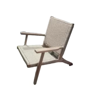 Patio d'hôtel meubles de salle à manger chaises de salle à manger en rotin pieds en bois chaises de salle à manger de la plus haute qualité produits de costumiz - Product Image 4