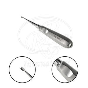 Elevadores Alados de Acero Inoxidable, Instrumentos Quirúrgicos Reutilizables, 6 Pulgadas de Longitud Total, Punta de 1 mm, Herramientas Dentales Duraderas para Animales Pequeños - Product Image 2