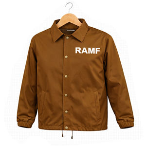 ผู้ผลิตเสื้อแจ็คเก็ต พิมพ์โลโก้ตามสั่ง ด้านหน้าแบบลำลองสำหรับฤดูหนาว ปิดด้วยซิป กันน้ำ ผ้าไนลอน เสื้อกันลมสำหรับโค้ช แบบ unisex - Product Image 6