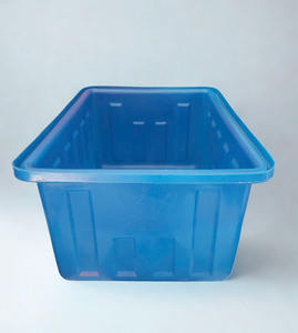 Tanque de Plástico Rectangular de Varios Tamaños, Contenedor Industrial Resistente para Teñido Textil y Acuicultura - 1000L - Contenedor de Plástico Industrial - Product Image 3