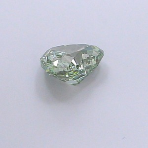 Diamant de laboratoire CVD vert vif fantaisie modifié en forme de cœur de 1,06 carat, clarté VS1, polissage excellent, pierre précieuse non montée - Product Image 3