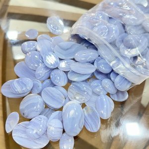 Agate bleue naturelle de dentelle - Product Image 1