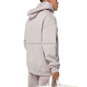 Sweat à capuche élégant imprimé personnalisé pour femmes de grande taille Extra Large Gym Fleece avec motif solide et col à capuche pour l'hiver - Product Image 5