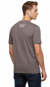 Camiseta de Hombre Marca AMY, 100% Algodón, Casual, Manga Corta, Lisa, con Bordado Frontal, Transpirable, Corte Regular, Personalizable con Logotipo, Venta al Por Mayor - Product Image 6