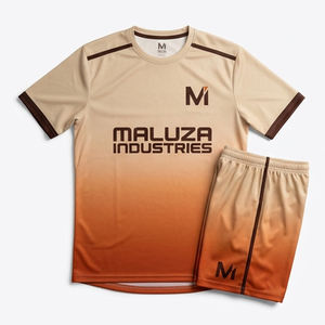 Uniforme de Fútbol Sublimado de Alta Gama, Ropa Deportiva Personalizada, Conjunto de Camiseta de Fútbol con Tela Transpirable para Atletas Profesionales - Product Image 1