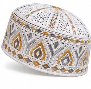 Chapeau de prière musulman indien traditionnel pour hommes, respirant et confortable, Kufi islamique, vente en gros, couvre-chef religieux pour adultes - Product Image 2