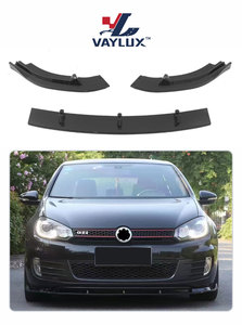 Kit carrosserie de haute qualité pour <span class=keywords><strong>Golf</strong></span> 6 <span class=keywords><strong>GTI</strong></span> style ABT, lèvre avant 3 pièces, accessoires auto, pare-chocs, produits en promotion - Product Image 5