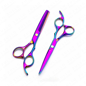 Professional Hair Cutting Scissors <b>Set</b> Stainless Steel <b>Barber</b> Shears with Custom Logo for Salon Professionals - Product Image 5