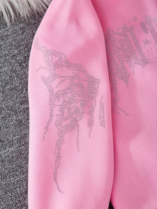 Premium Quality 100% Cotton <b>Men's</b> Fleece Zipper-Up Hoodies with Solid Design Custom Rhinestone Pattern Eco-Friendly Features - Product Image 3