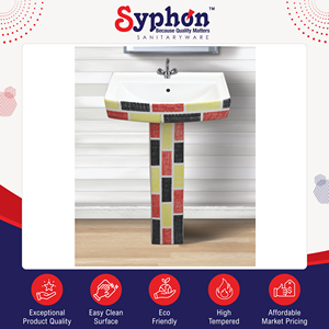 Oferta Especial en Artículos Sanitarios de Cerámica de Excelente Calidad, Lavabo con Opción de Logotipo Personalizado en Pedidos al por Mayor - Product Image 2