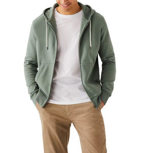 Sweat-shirts à capuche pour hommes entièrement personnalisables et respirants, avec fermeture éclair, collection 2026, forte demande, prix de gros - Product Image 2