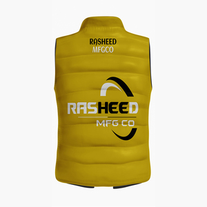 Jacket Custom Logo Sleeveless Puffer Vest Wholesale OEM Clothing Manufacturer Logo <b>Men's</b> Sleeveless Puffer Vest Quilted <b>Gilet</b> - Product Image 6