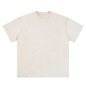 Camiseta de Verano con Logotipo Personalizado, 260 g/m², 100 % Algodón, de Alta Calidad, Estilo Urbano, Cuello Redondo, para Hombre - Product Image 1