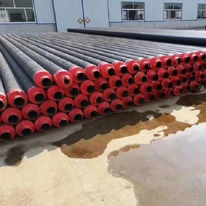 Tubería de Acero con Aislamiento de Poliuretano Preaislada, Tubo de Aislamiento Térmico para Tuberías de Calefacción de Entierro Directo/Tuyau En Acier Isolé - Product Image 2